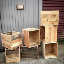 Load image into Gallery viewer, Wooden Crates Reclaimed Wood Vancouver B.C