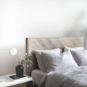 Chevron Bed Frame  Reclaimed Wood Shop Vancouver
